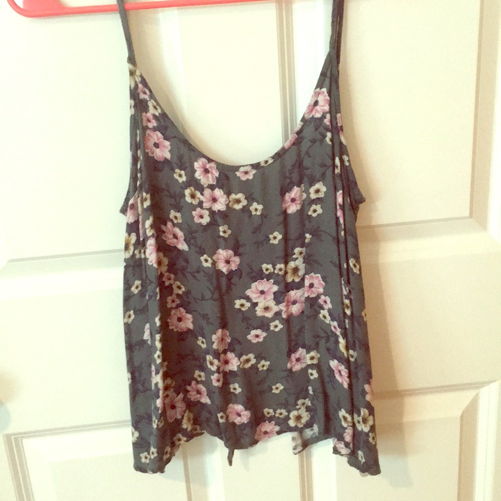 Floral tank top